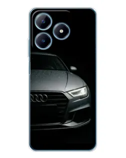 Чехол для Realme C63 4G с картинкой «Audi — детализация кузова»