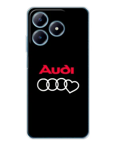 Чехол для Realme C63 4G с картинкой «Логотип Audi Heart» Чехол для Realme C63 4G с картинкой «Логотип Audi Heart»