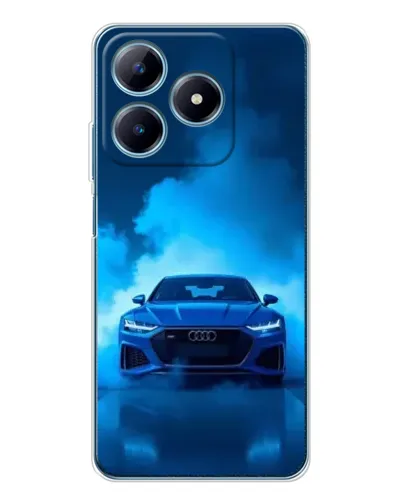 Чехол для Realme C63 4G с картинкой «Audi — голубая энергия» Чехол для Realme C63 4G с картинкой «Audi — голубая энергия»