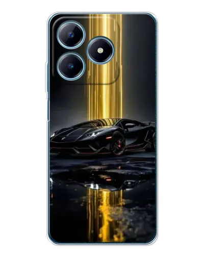 Чехол для Realme C63 4G с картинкой «Ночной Lamborghini драйв» Чехол для Realme C63 4G с картинкой «Ночной Lamborghini драйв»