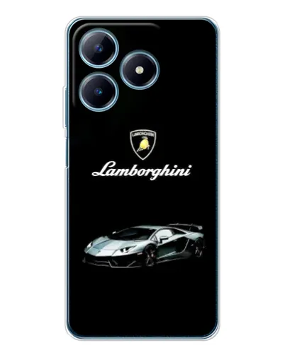 Чехол для Realme C63 4G с картинкой «Логотип Lamborghini классика» Чехол для Realme C63 4G с картинкой «Логотип Lamborghini классика»