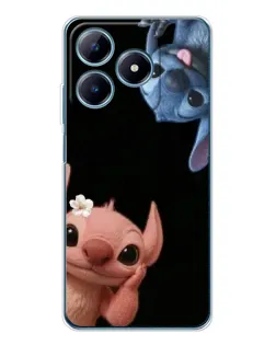 Чехол для Realme C63 4G с картинкой «Фиолетовый туман роз»