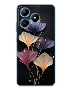 Чохол для Realme C63 4G з картинкою «Лілові квіти грації»