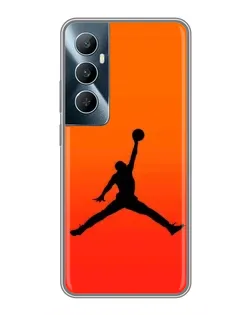 Чехол для Realme C65 с картинкой «Jordan Sunset»