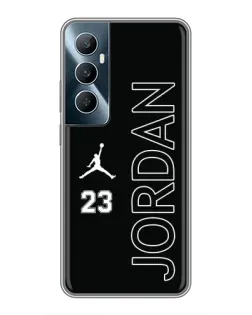 Чехол для Realme C65 с картинкой «Jordan Vertical»