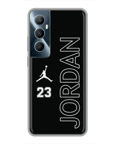 Чехол для Realme C65 с картинкой «Jordan Vertical»