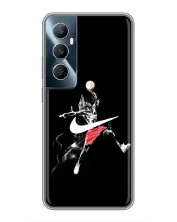 Чехол для Realme C65 с картинкой «Jordan Jumpman»