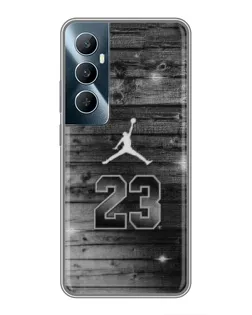 Чехол для Realme C65 с картинкой «Jordan Carbon 23»