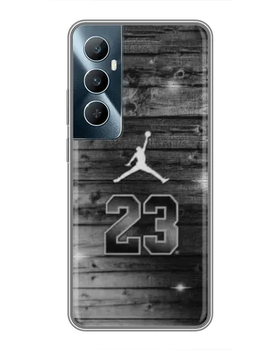 Чехол для Realme C65 с картинкой «Jordan Carbon 23»