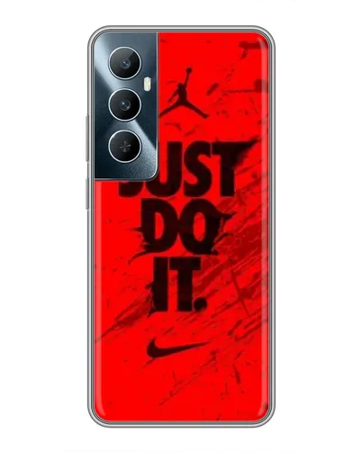 Чехол для Realme C65 с картинкой «Nike Just Do It»