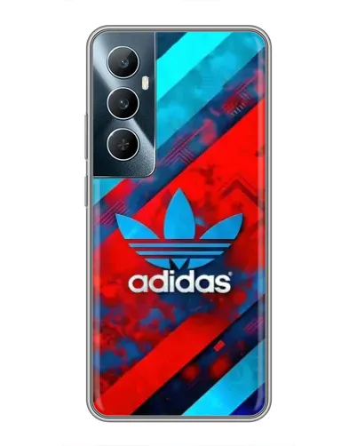 Чехол для Realme C65 с картинкой «Абстракция Adidas»