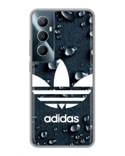 Чохол для Realme C65 з картинкою «Adidas Trefoil Blue»