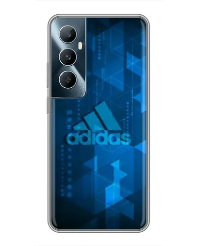 Чехол для Realme C65 с картинкой «Adidas Sport Art»