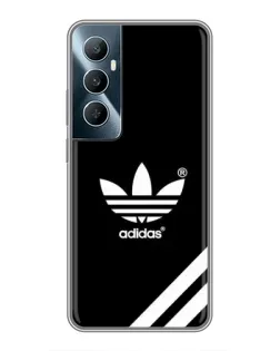 Чехол для Realme C65 с картинкой «Adidas с диагональными полосами»