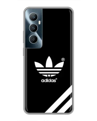 Чехол для Realme C65 с картинкой «Adidas с диагональными полосами»