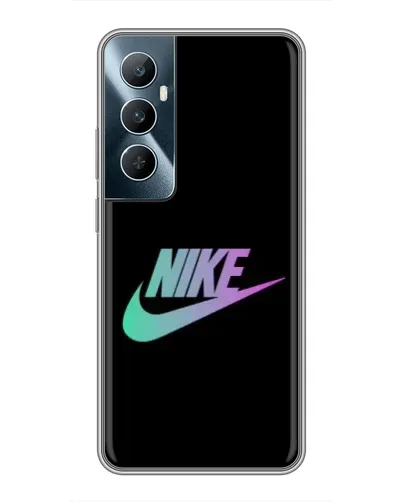 Чехол для Realme C65 с картинкой «Nike — городская ночь»