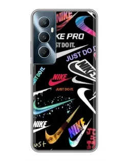 Чехол для Realme C65 с картинкой «Nike — роскошь»