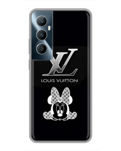 Чехол для Realme C65 с картинкой «LV и Минни Маус»
