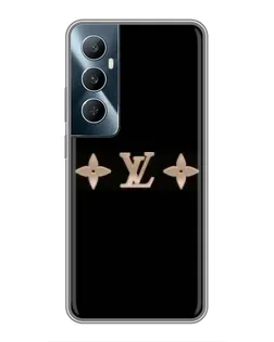 Чехол для Realme C65 с картинкой «Louis Vuitton — минимализм»
