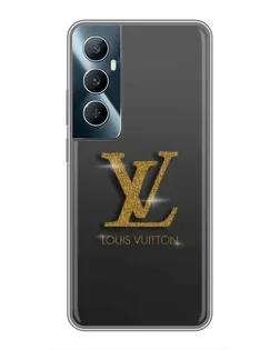 Чехол для Realme C65 с картинкой «Градиент Louis Vuitton»