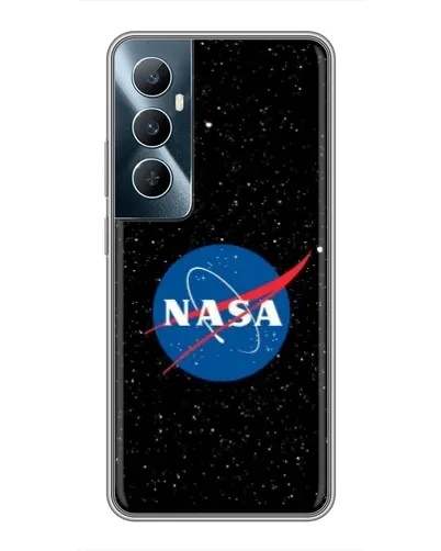 Чехол для Realme C65 с картинкой «NASA — звездное небо»
