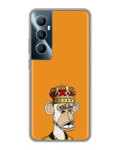 Чехол для Realme C65 с картинкой «Золотая обезьяна Bored Ape» Чехол для Realme C65 с картинкой «Золотая обезьяна Bored Ape»