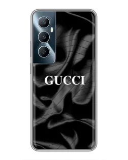 Чохол для Realme C65 з картинкою «Gucci — шовкові хвилі»