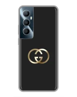Чехол для Realme C65 с картинкой «Минимализм Gucci»