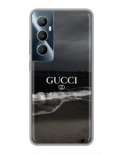 Чехол для Realme C65 с картинкой «Gucci — морской прибой»