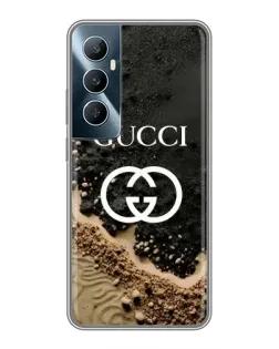 Чехол для Realme C65 с картинкой «Gucci — песчаные дюны»