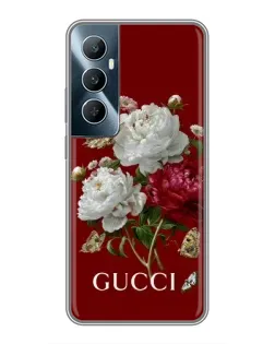 Чехол для Realme C65 с картинкой «Gucci —  сад»