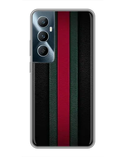 Чехол для Realme C65 с картинкой «Gucci — неоновая линия»