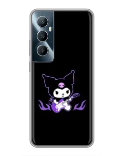 Чохол для Realme C65 з картинкою «Електрична Kuromi»