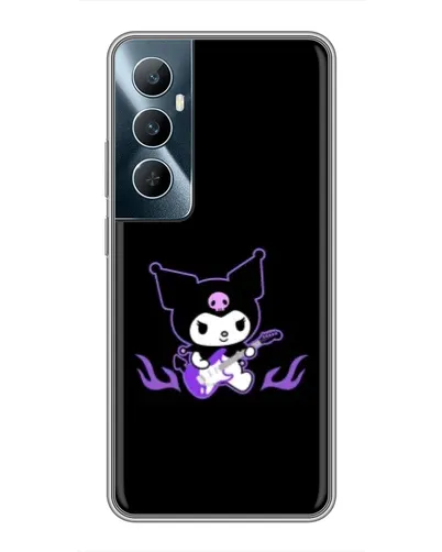 Чохол для Realme C65 з картинкою «Електрична Kuromi»