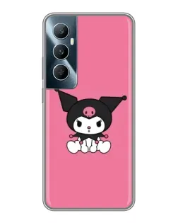 Чохол для Realme C65 з картинкою «Похмура Kuromi»