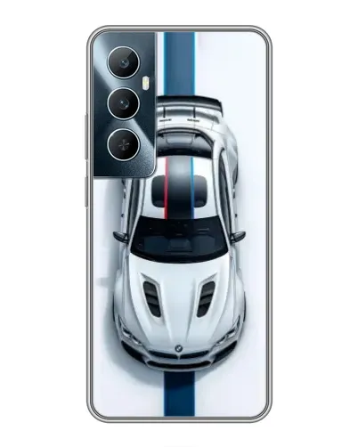 Чехол для Realme C65 с картинкой «Вид сверху — BMW M» Чехол для Realme C65 с картинкой «Вид сверху — BMW M»