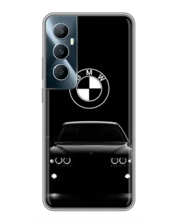 Чехол для Realme C65 с картинкой «BMW — взгляд из темноты»