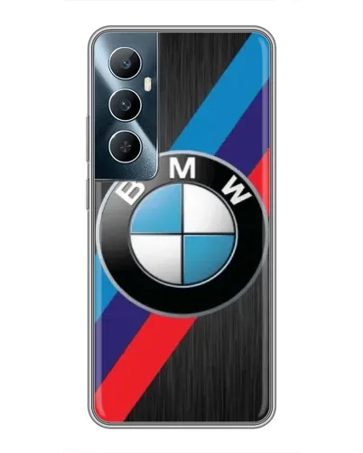 Чехол для Realme C65 с картинкой «BMW M-stripes стиль» Чехол для Realme C65 с картинкой «BMW M-stripes стиль»