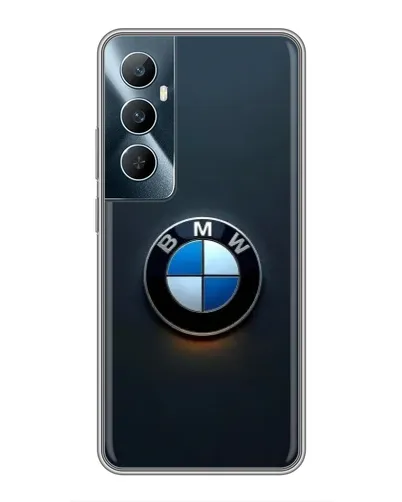 Чехол для Realme C65 с картинкой «Логотип BMW — минимализм» Чехол для Realme C65 с картинкой «Логотип BMW — минимализм»