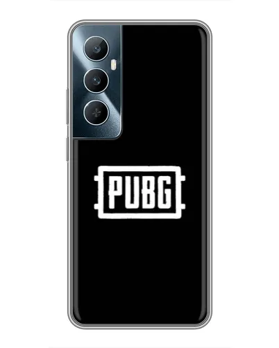 Чохол для Realme C65 з картинкою «Лого BMW — металевий блиск»
