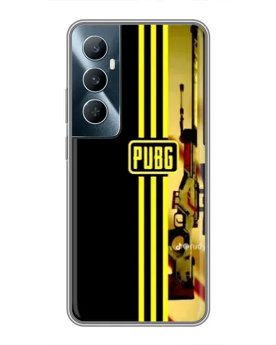 Чохол для Realme C65 з картинкою «PUBG — камуфляжний шолом»