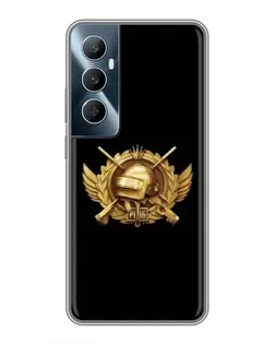 Чохол для Realme C65 з картинкою «PUBG — помаранчевий градієнт» Чохол для Realme C65 з картинкою «PUBG — помаранчевий градієнт»