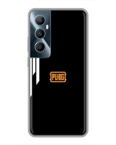 Чохол для Realme C65 з картинкою «PUBG — вертикальні лінії»