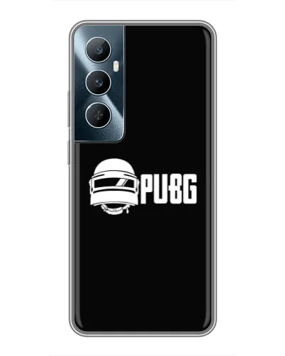 Чохол для Realme C65 з картинкою «PUBG — класичний лого»