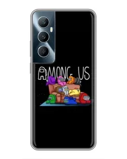 Чохол для Realme C65 з картинкою «Логотип Among Us» Чохол для Realme C65 з картинкою «Логотип Among Us»