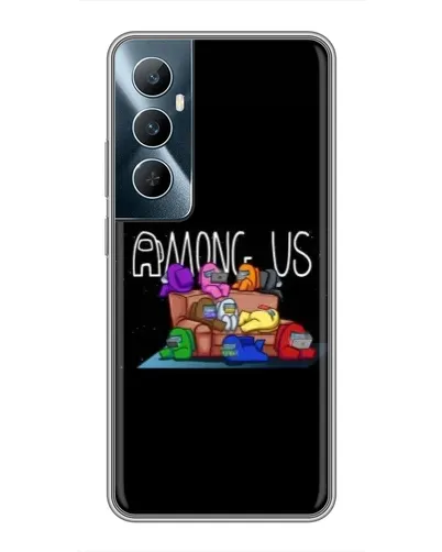 Чохол для Realme C65 з картинкою «Логотип Among Us» Чохол для Realme C65 з картинкою «Логотип Among Us»