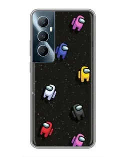 Чохол для Realme C65 з картинкою «Космічний патерн Among Us» Чохол для Realme C65 з картинкою «Космічний патерн Among Us»