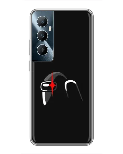 Чохол для Realme C65 з картинкою «Among Us шолом» Чохол для Realme C65 з картинкою «Among Us шолом»