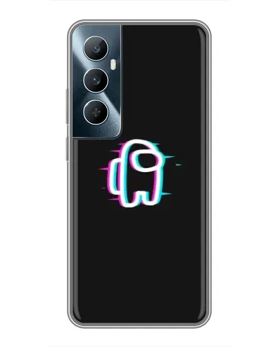 Чохол для Realme C65 з картинкою «Among Us неон» Чохол для Realme C65 з картинкою «Among Us неон»