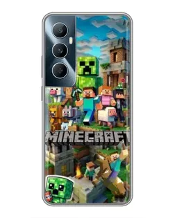 Чохол для Realme C65 з картинкою «Замок Minecraft» Чохол для Realme C65 з картинкою «Замок Minecraft»